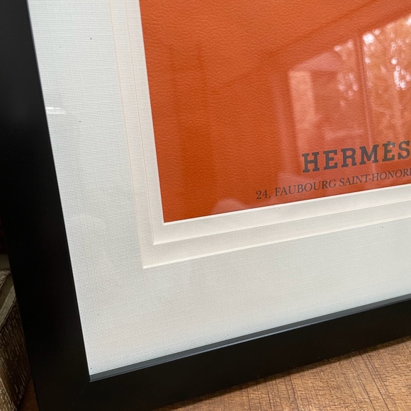 Repurposed, Hermes 11x14 frame. Triple matting. Beautiful frame. - Picture 3 of 5